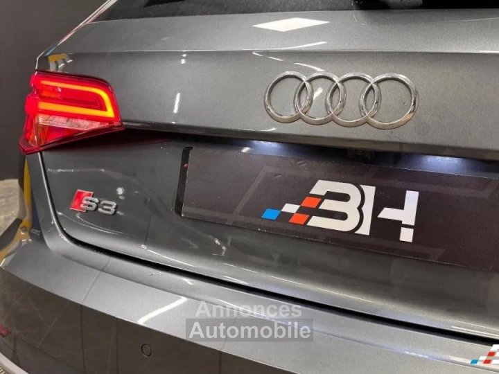 Audi S3 Sportback 8V2 / Toit ouvrant / Si&egrave;ges diamants / Bang&Olufsen / Cam&eacute;ra / Suivi complet - 8