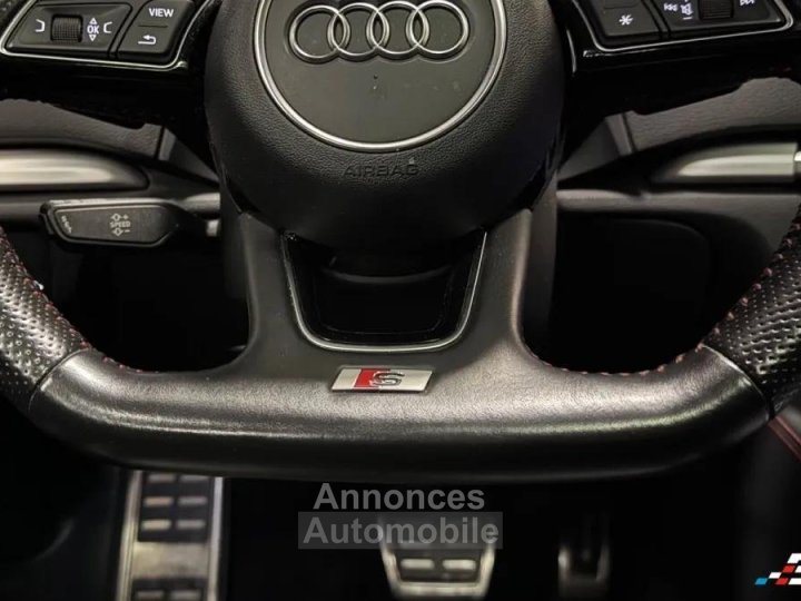 Audi S3 Sportback 8V2 / Toit ouvrant / Si&egrave;ges diamants / Bang&Olufsen / Cam&eacute;ra / Suivi complet - 19