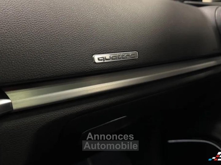 Audi S3 Sportback 8V2 / Toit ouvrant / Si&egrave;ges diamants / Bang&Olufsen / Cam&eacute;ra / Suivi complet - 28