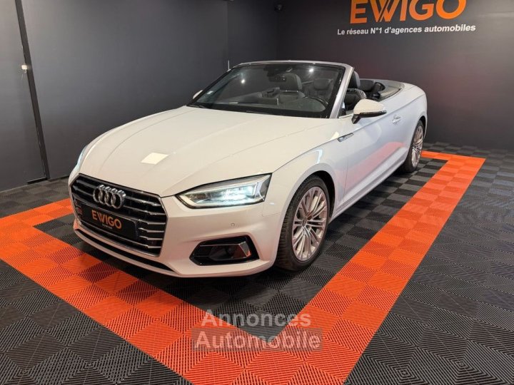 Audi A5 cabriolet 20 40 tdi 190 design luxe s-tronic bva + si&egrave;ges av chauffant-&eacute;lectrique - 1