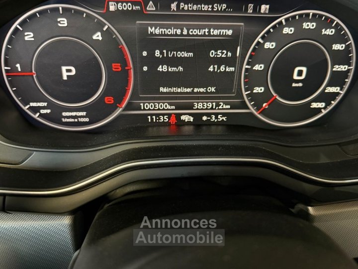 Audi A5 cabriolet 20 40 tdi 190 design luxe s-tronic bva + si&egrave;ges av chauffant-&eacute;lectrique - 10