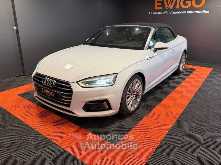 Audi A5 cabriolet 20 40 tdi 190 design luxe s-tronic bva + si&egrave;ges av chauffant-&eacute;lectrique - 19
