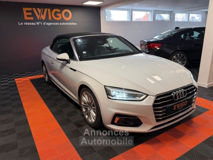 Audi A5 cabriolet 20 40 tdi 190 design luxe s-tronic bva + si&egrave;ges av chauffant-&eacute;lectrique - 21