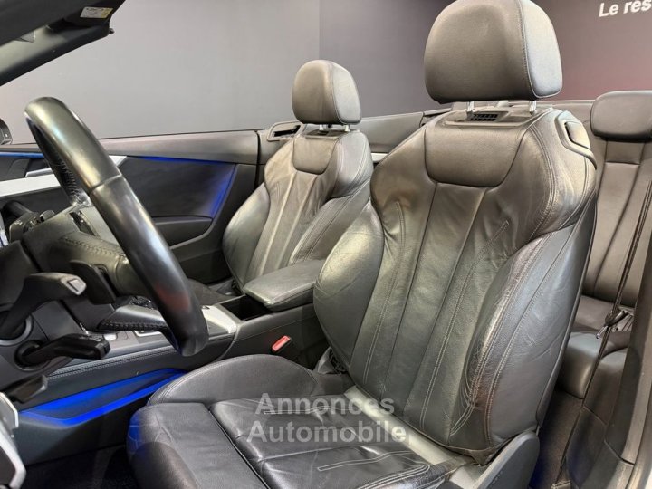 Audi A5 cabriolet 20 40 tdi 190 design luxe s-tronic bva + si&egrave;ges av chauffant-&eacute;lectrique - 24