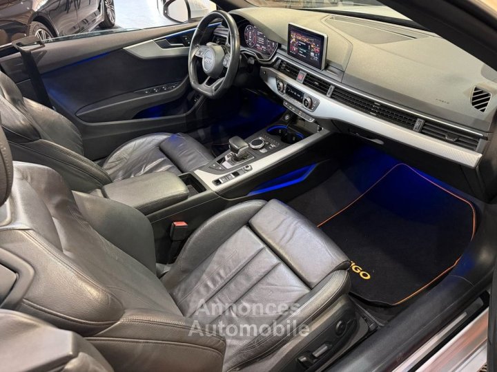 Audi A5 cabriolet 20 40 tdi 190 design luxe s-tronic bva + si&egrave;ges av chauffant-&eacute;lectrique - 25
