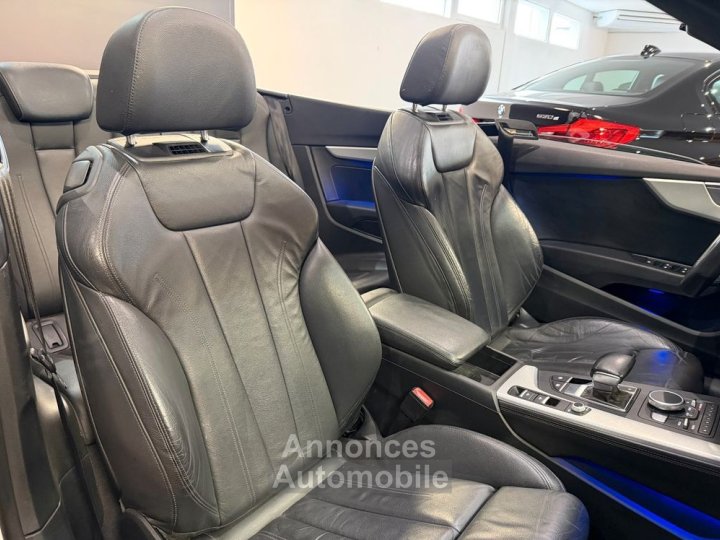 Audi A5 cabriolet 20 40 tdi 190 design luxe s-tronic bva + si&egrave;ges av chauffant-&eacute;lectrique - 26