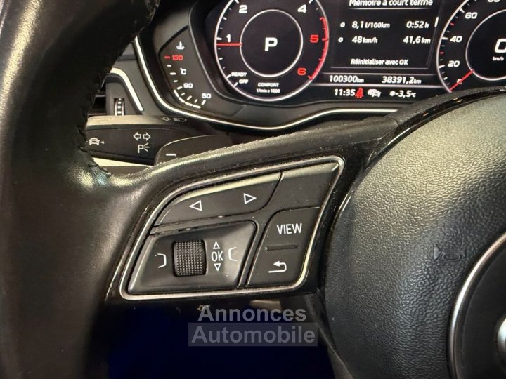 Audi A5 cabriolet 20 40 tdi 190 design luxe s-tronic bva + si&egrave;ges av chauffant-&eacute;lectrique - 28