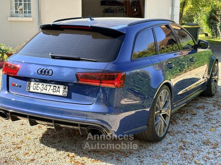 Audi RS6 Performance V8 40l TFSI 605ch Exclusive / Carbone Bleu / Milltek - 2