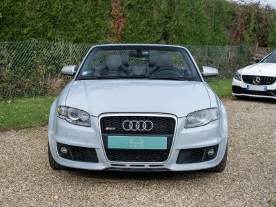 Audi RS4 Cabriolet 42l V8 420ch Exclusive / Gris Suzuka / Pack F1 / Bose   - 2