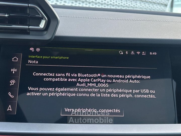 Audi A3 Sportback TFSI Mild Hybrid 150 S tronic 7 S line - 13