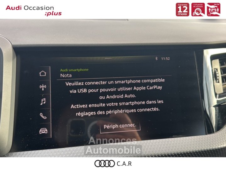 Audi A1 Sportback 30 TFSI 116 ch S tronic 7 Design - 16