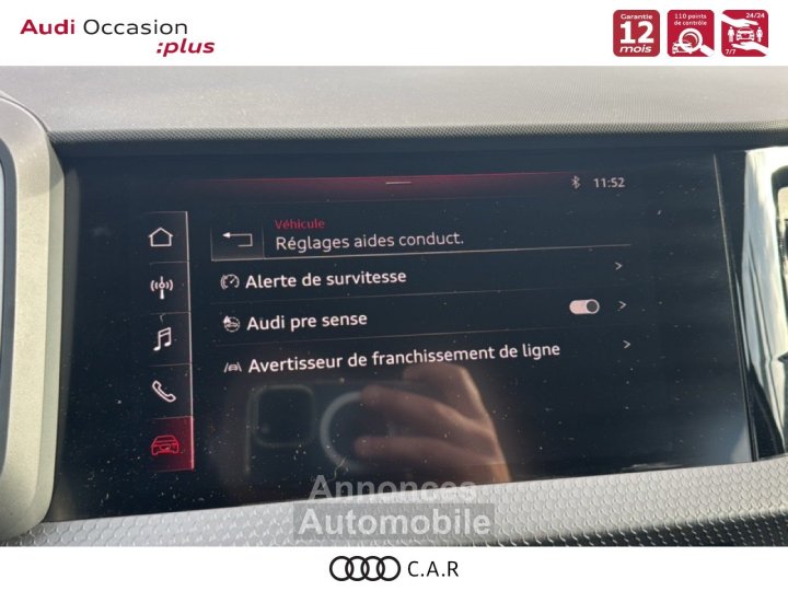 Audi A1 Sportback 30 TFSI 116 ch S tronic 7 Design - 17