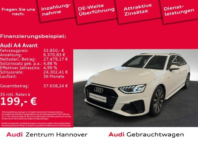 Audi A4 Avant S line 35 TFSI Kamera Sportfahrw LED Na - 10