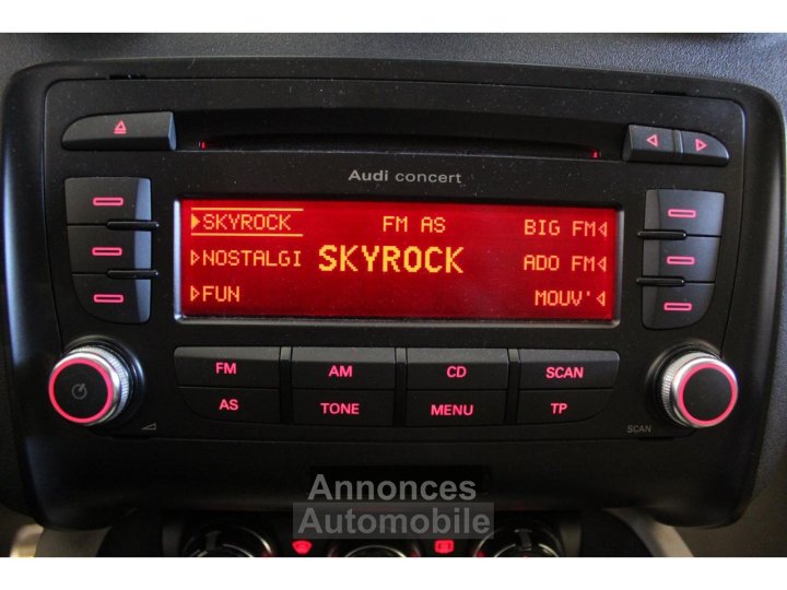 Audi TT Coup&eacute; 18 TFSI - 160 COUPE 2009  PHASE 1 - 15