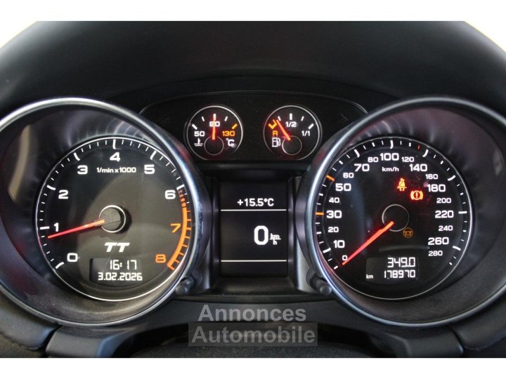 Audi TT Coup&eacute; 18 TFSI - 160 COUPE 2009  PHASE 1 - 17