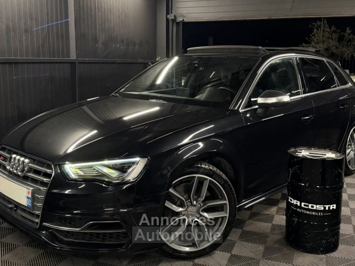 Audi S3 SPORTBACK 20 TFSI 300 QUATTRO TOIT OUVRANT CUIR BOITE AUTO / ORIGINE FRANCE - Garantie 1 an - 1