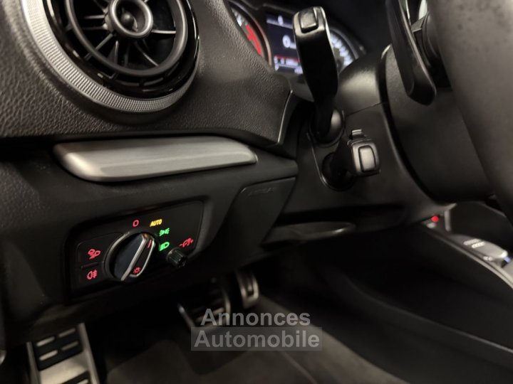 Audi S3 SPORTBACK 20 TFSI 300 QUATTRO TOIT OUVRANT CUIR BOITE AUTO / ORIGINE FRANCE - Garantie 1 an - 20