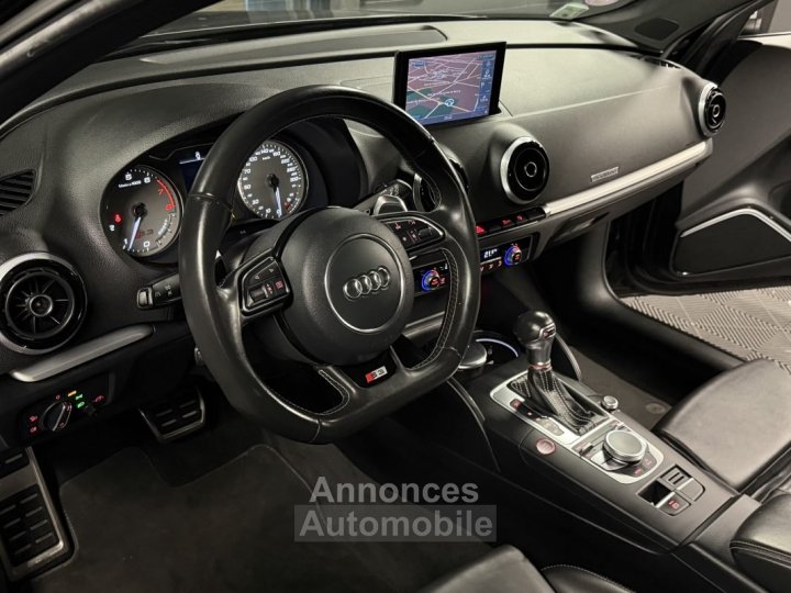 Audi S3 SPORTBACK 20 TFSI 300 QUATTRO TOIT OUVRANT CUIR BOITE AUTO / ORIGINE FRANCE - Garantie 1 an - 22