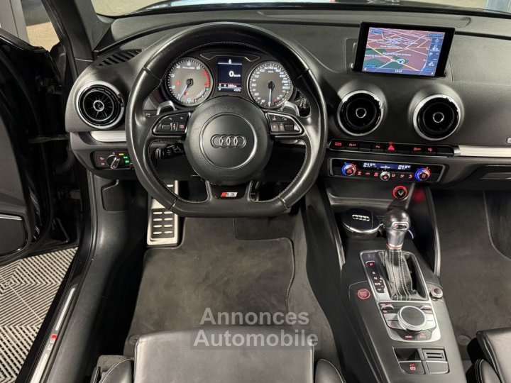 Audi S3 SPORTBACK 20 TFSI 300 QUATTRO TOIT OUVRANT CUIR BOITE AUTO / ORIGINE FRANCE - Garantie 1 an - 24