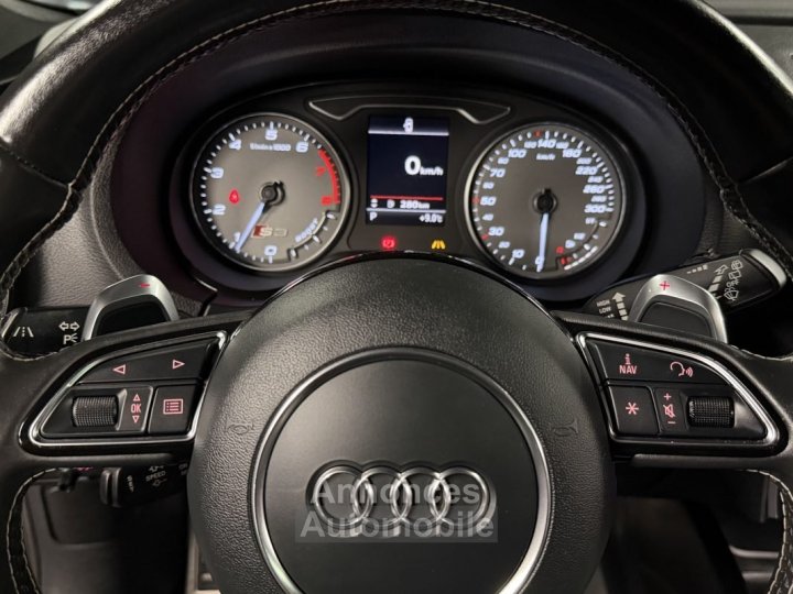 Audi S3 SPORTBACK 20 TFSI 300 QUATTRO TOIT OUVRANT CUIR BOITE AUTO / ORIGINE FRANCE - Garantie 1 an - 26