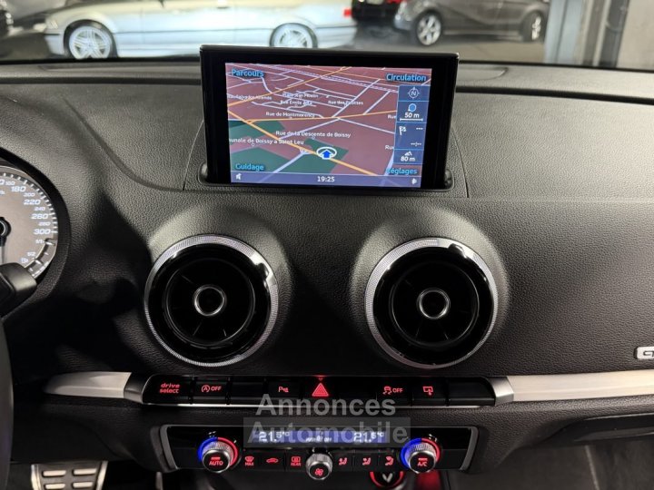 Audi S3 SPORTBACK 20 TFSI 300 QUATTRO TOIT OUVRANT CUIR BOITE AUTO / ORIGINE FRANCE - Garantie 1 an - 30