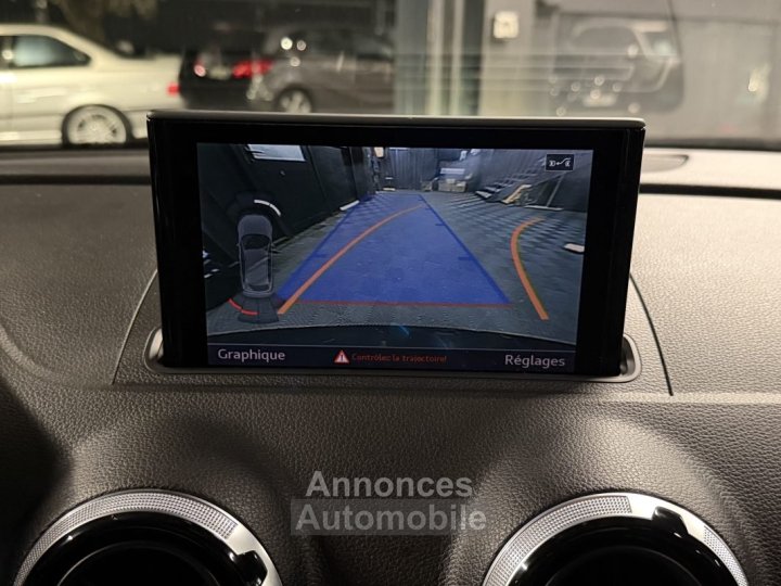 Audi S3 SPORTBACK 20 TFSI 300 QUATTRO TOIT OUVRANT CUIR BOITE AUTO / ORIGINE FRANCE - Garantie 1 an - 35