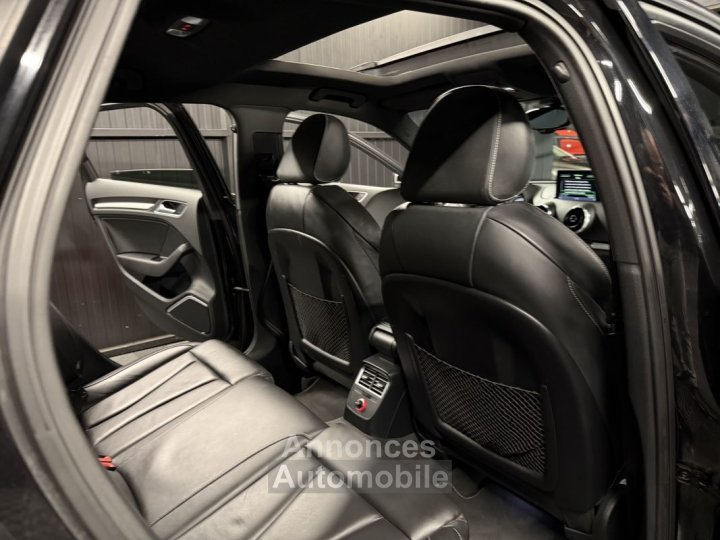 Audi S3 SPORTBACK 20 TFSI 300 QUATTRO TOIT OUVRANT CUIR BOITE AUTO / ORIGINE FRANCE - Garantie 1 an - 40