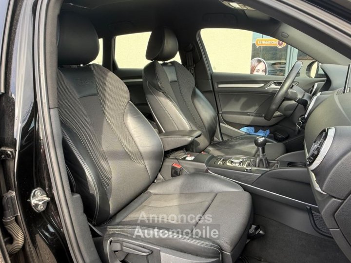 Audi A3 Sportback 12 tfsi 110 s-line sieges chauffant- carplay- radar - 19