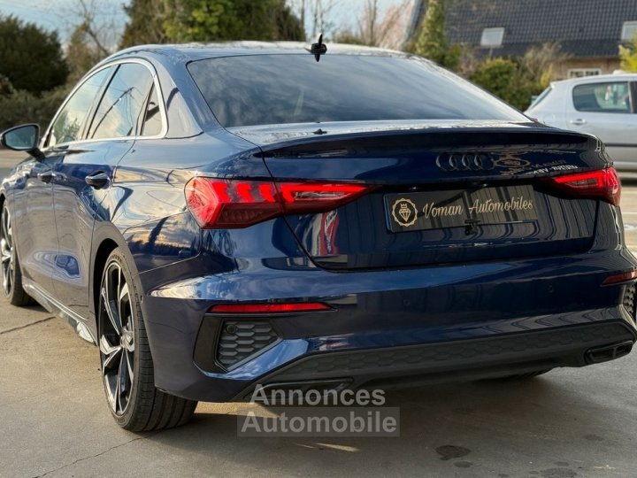 Audi A3 Berline 35 TFSI 150ch S line Bleu Garantie 12 mois - 3