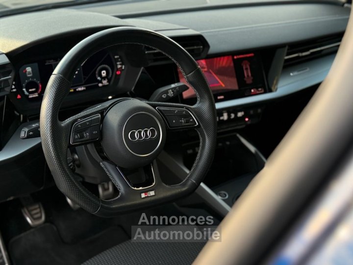 Audi A3 Berline 35 TFSI 150ch S line Bleu Garantie 12 mois - 4