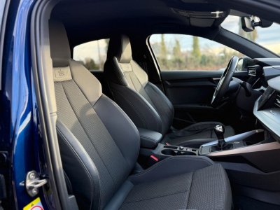 Audi A3 Berline 35 TFSI 150ch S line Bleu Garantie 12 mois   - 5