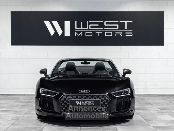 Audi R8 SPYDER V10 52 540 &ndash; Fran&ccedil;aise Carbone B&O Carplay Cam Recul&nbsp;- Si&egrave;ges &eacute;lec M&eacute;moire 979EMOIS - 2
