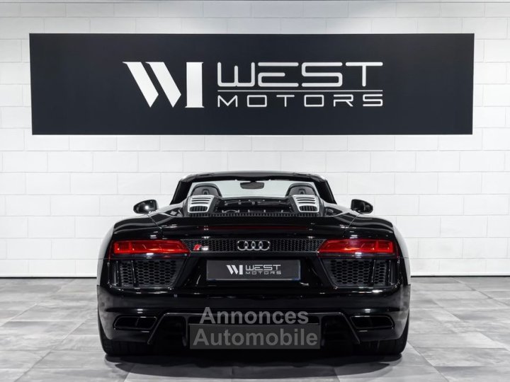 Audi R8 SPYDER V10 52 540 &ndash; Fran&ccedil;aise Carbone B&O Carplay Cam Recul&nbsp;- Si&egrave;ges &eacute;lec M&eacute;moire 979EMOIS - 6