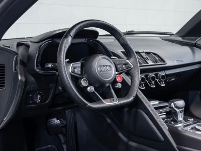 Audi R8 SPYDER V10 52 540 &ndash; Fran&ccedil;aise Carbone B&O Carplay Cam Recul&nbsp;- Si&egrave;ges &eacute;lec M&eacute;moire 979EMOIS   - 28
