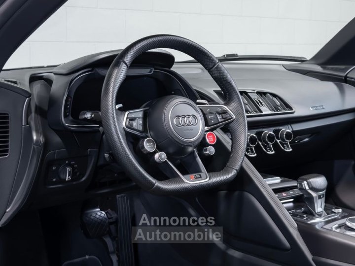 Audi R8 SPYDER V10 52 540 &ndash; Fran&ccedil;aise Carbone B&O Carplay Cam Recul&nbsp;- Si&egrave;ges &eacute;lec M&eacute;moire 979EMOIS - 28