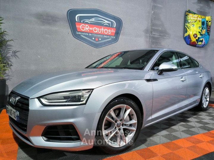 Audi A5 Sportback 20 Tdi 190cv Business Line Cuir GPS jantes R&eacute;vis&eacute;e et garantie 12 mois - 1