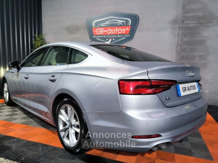 Audi A5 Sportback 20 Tdi 190cv Business Line Cuir GPS jantes R&eacute;vis&eacute;e et garantie 12 mois - 5