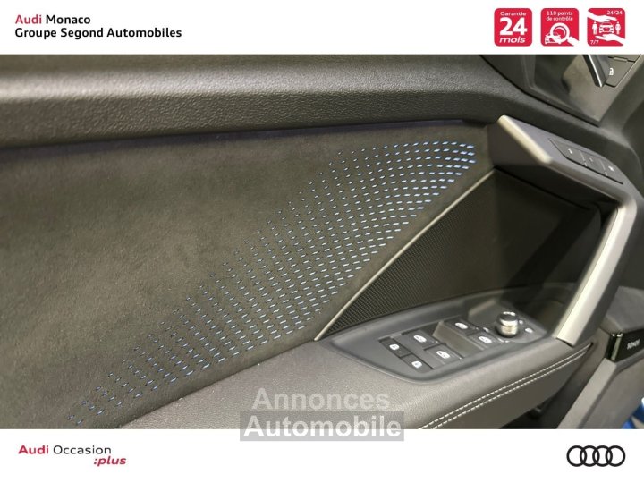 Audi A3 Sportback TFSI e Hybride rechargeable 272 S tronic 6 S line - 11