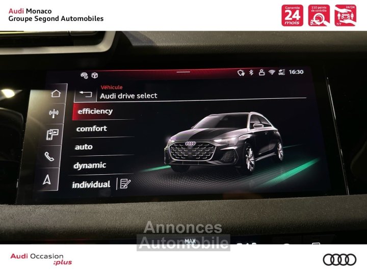 Audi A3 Sportback TFSI e Hybride rechargeable 272 S tronic 6 S line - 17