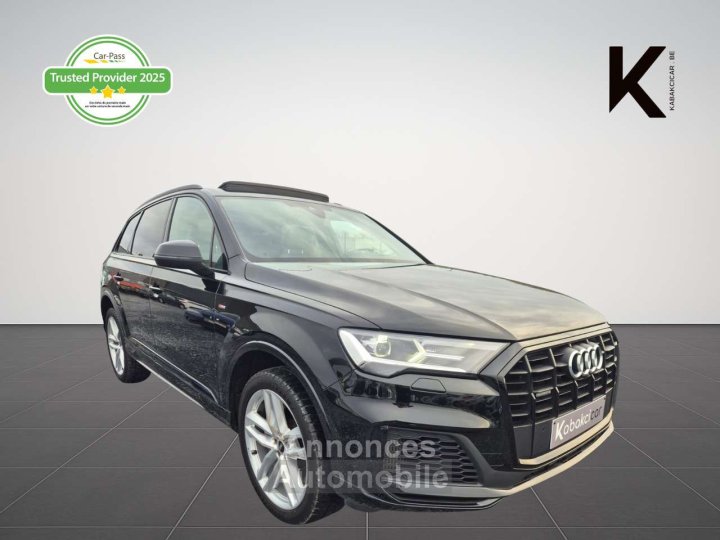 Audi Q7 PHEV 55 TFSi e Quattro S line--CARPLAY--GARANTIE - 1