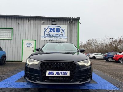 Audi A6 30L V6 Tdi 245cv Quattro BVA Full Keyless X&eacute;non GPS Cam&eacute;ra Bluetooth R&eacute;gulateur Attache Cuir &agrave; M&eacute;moire Suivie Garantie 12 Mois   - 2