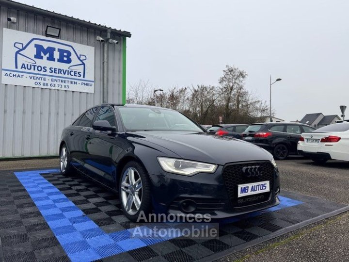 Audi A6 30L V6 Tdi 245cv Quattro BVA Full Keyless X&eacute;non GPS Cam&eacute;ra Bluetooth R&eacute;gulateur Attache Cuir &agrave; M&eacute;moire Suivie Garantie 12 Mois - 3