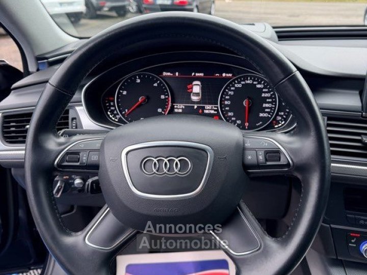 Audi A6 30L V6 Tdi 245cv Quattro BVA Full Keyless X&eacute;non GPS Cam&eacute;ra Bluetooth R&eacute;gulateur Attache Cuir &agrave; M&eacute;moire Suivie Garantie 12 Mois - 12