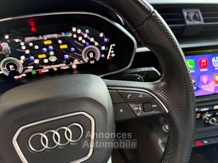 Audi Q3 Sportback 45 TFSIe 245 ch S tronic 6 S line - 24