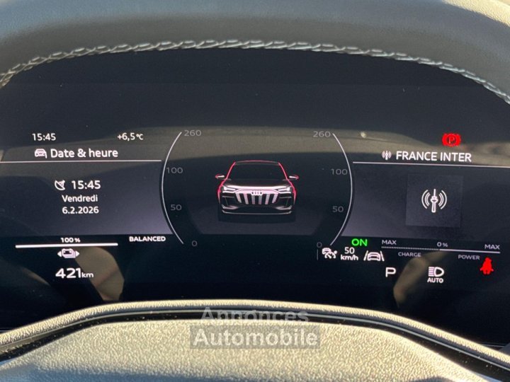 Audi Q6 e-tron SPORTBACK Sportback 387 ch 100 kWh quattro S line - 14
