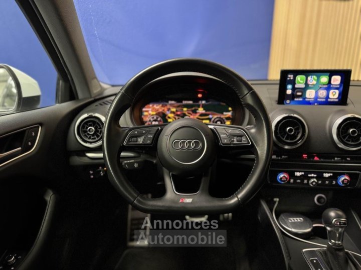 Audi A3 20 40 TDI 184 CH S-Tronic 7 Berline Quattro Design luxe - 12