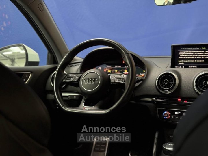 Audi A3 20 40 TDI 184 CH S-Tronic 7 Berline Quattro Design luxe - 20