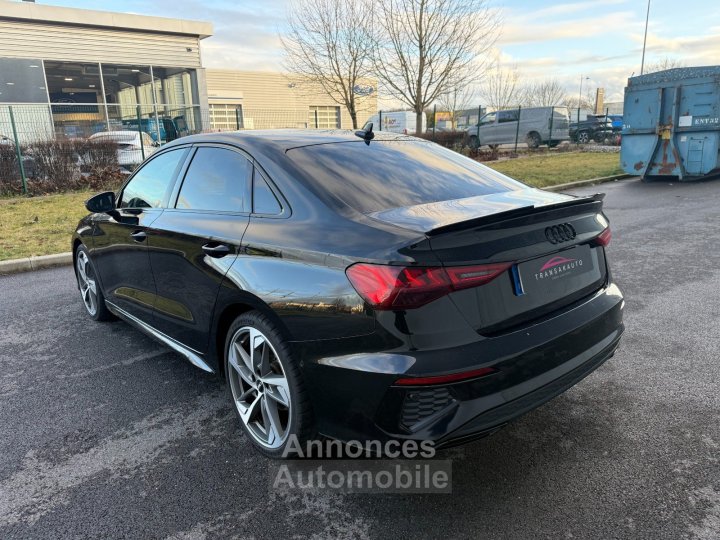 Audi A3 Limousine 15 TFSI 150 CV Mild Hybrid S Tronic7 S Line - Entretien Complet - Régulateur / Caméra de Recul /Sièges Chauff - - 6
