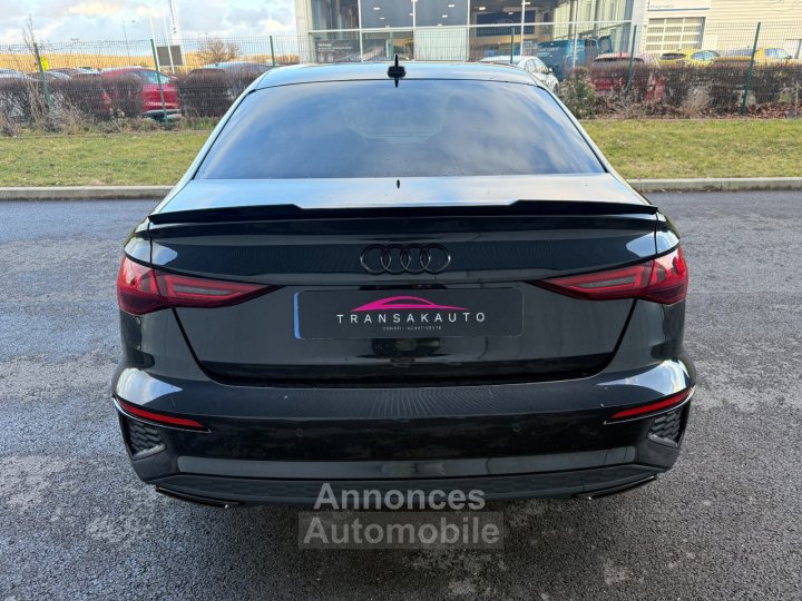 Audi A3 Limousine 15 TFSI 150 CV Mild Hybrid S Tronic7 S Line - Entretien Complet - Régulateur / Caméra de Recul /Sièges Chauff - - 7