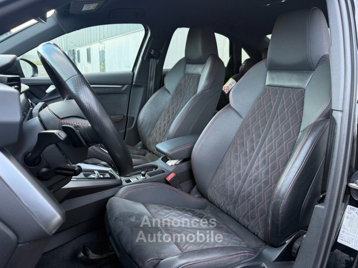 Audi A3 Limousine 15 TFSI 150 CV Mild Hybrid S Tronic7 S Line - Entretien Complet - Régulateur / Caméra de Recul /Sièges Chauff - - 13